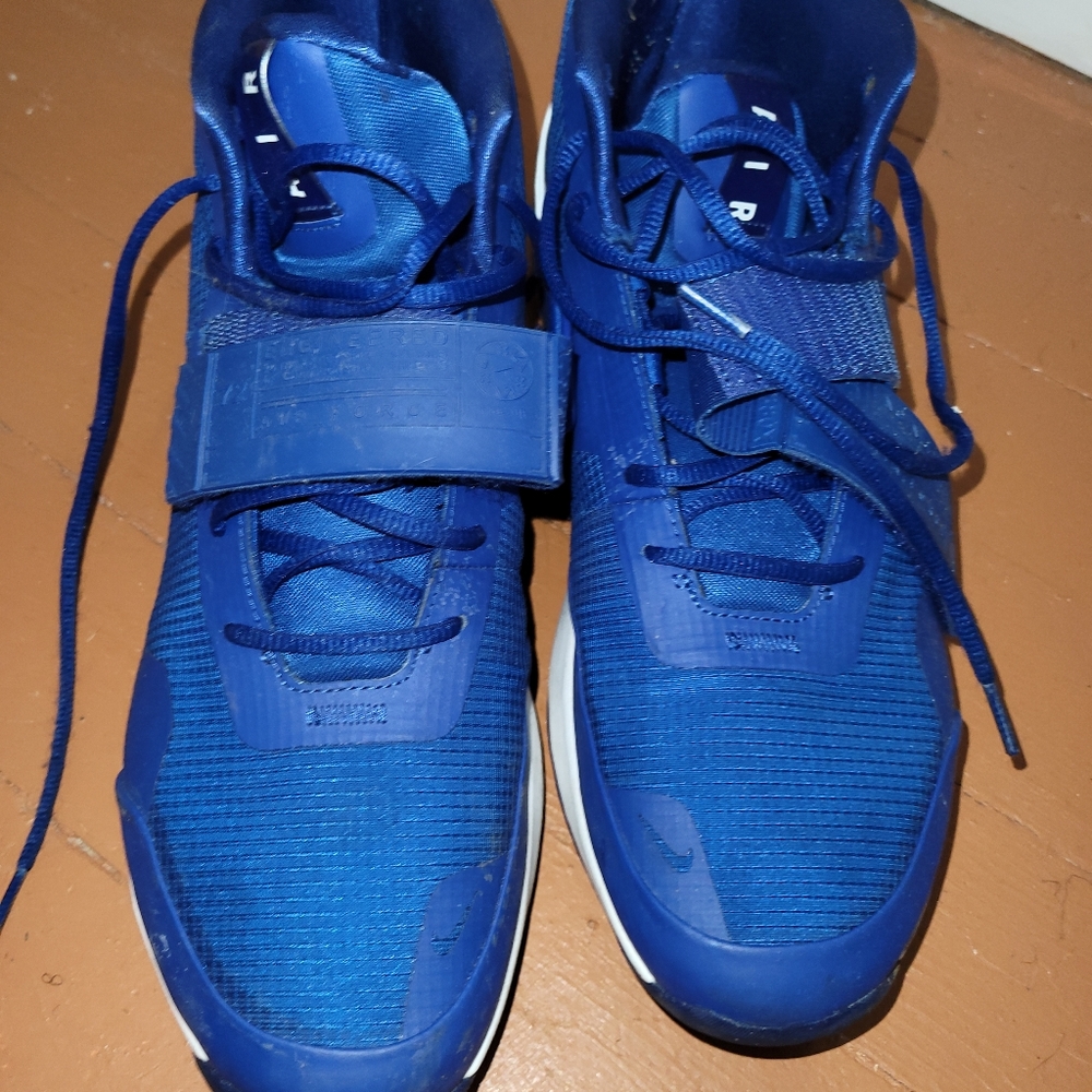 Royal blue Nike sneakers